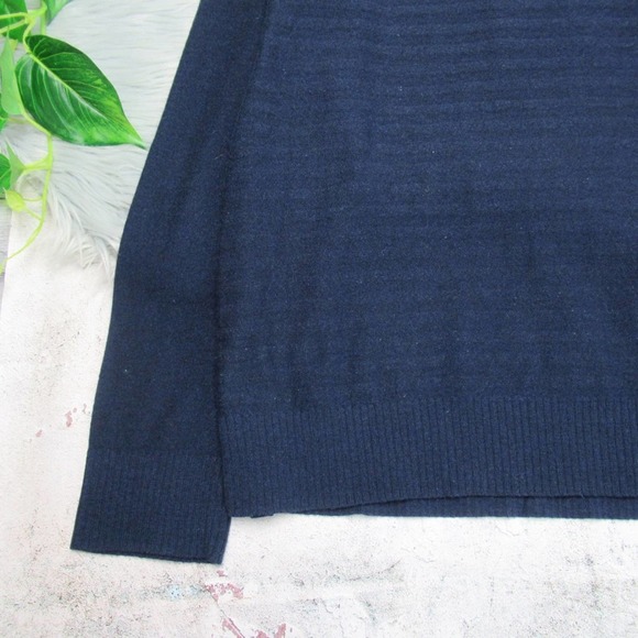 SMARTWOOL Navy Crewneck Sweatshirt Wool Blend Mens Size XL - Picture 5 of 12